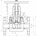 Задвижка клиновая стальная фланцевая Dn20 Pn160 09Г2С 31лс77нж