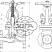 Клапан запорный Dn20 Pn16 фланцевый 08Х18Н9 15нж65нж
