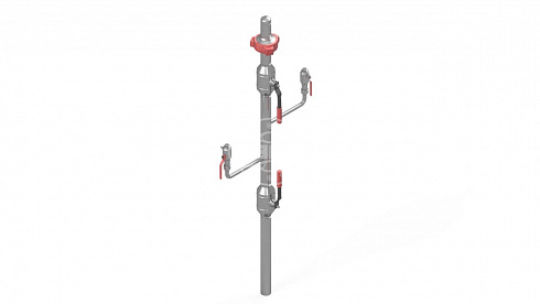 Стояк отбора газа (СОГ) Dn50 Pn125 13ХФА