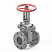 Задвижка клиновая литая фланцевая Dn100 Pn40 Ст. 20 (25Л) 30с15нж
