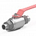 Кран шаровой разборный двухсоставной штуцерно-ниппельный Dn10 Pn25 09Г2С 11лс45п