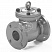 Клапан обратный поворотный фланцевый Dn200 Pn63 20Л 19с18нж